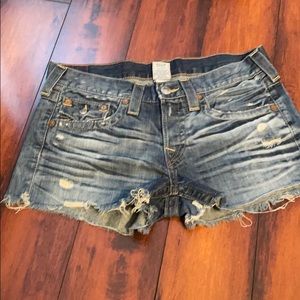 True Religion Jean shorts size 27